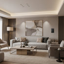 1 Lever 1 way switch - Silver.