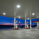 100W LED recessed canopy light for Gas/Petrol station-170729.