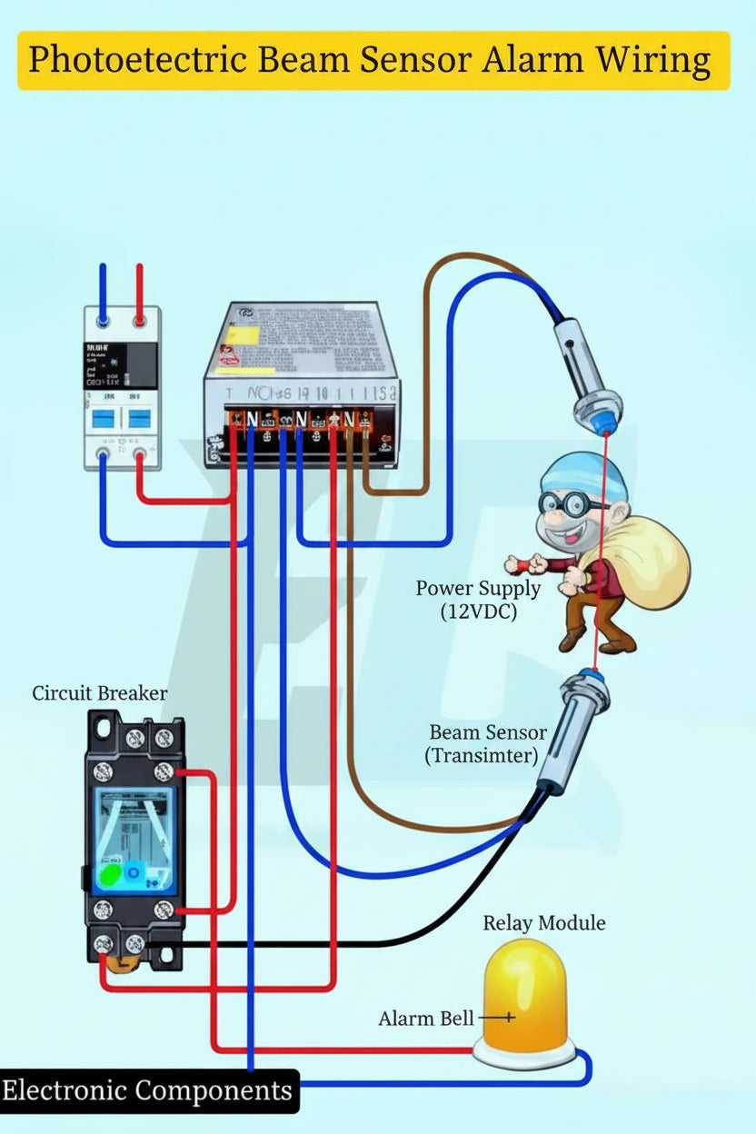 12V 10A Power Supply.