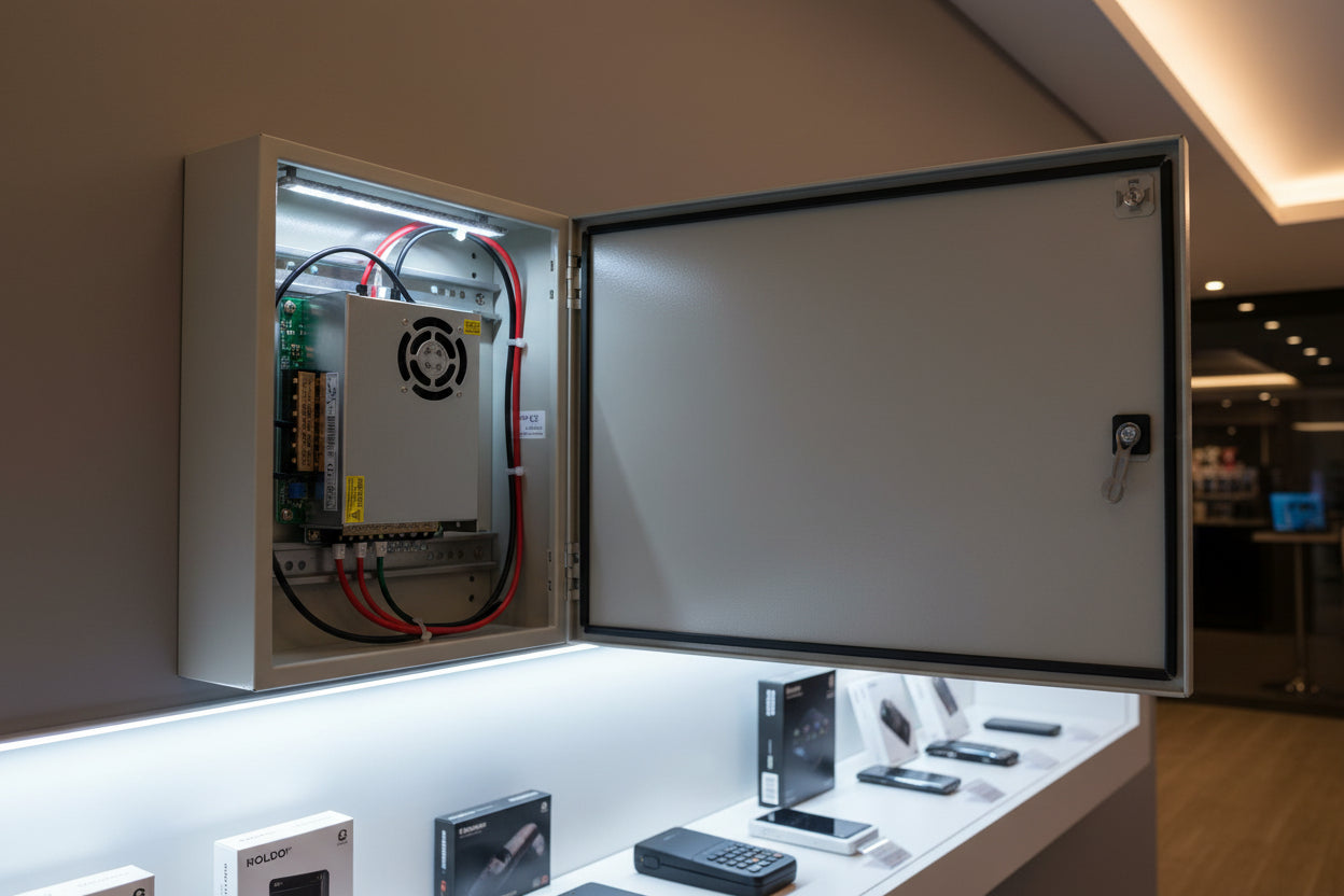 12V 20A Power supply with cooling fan
