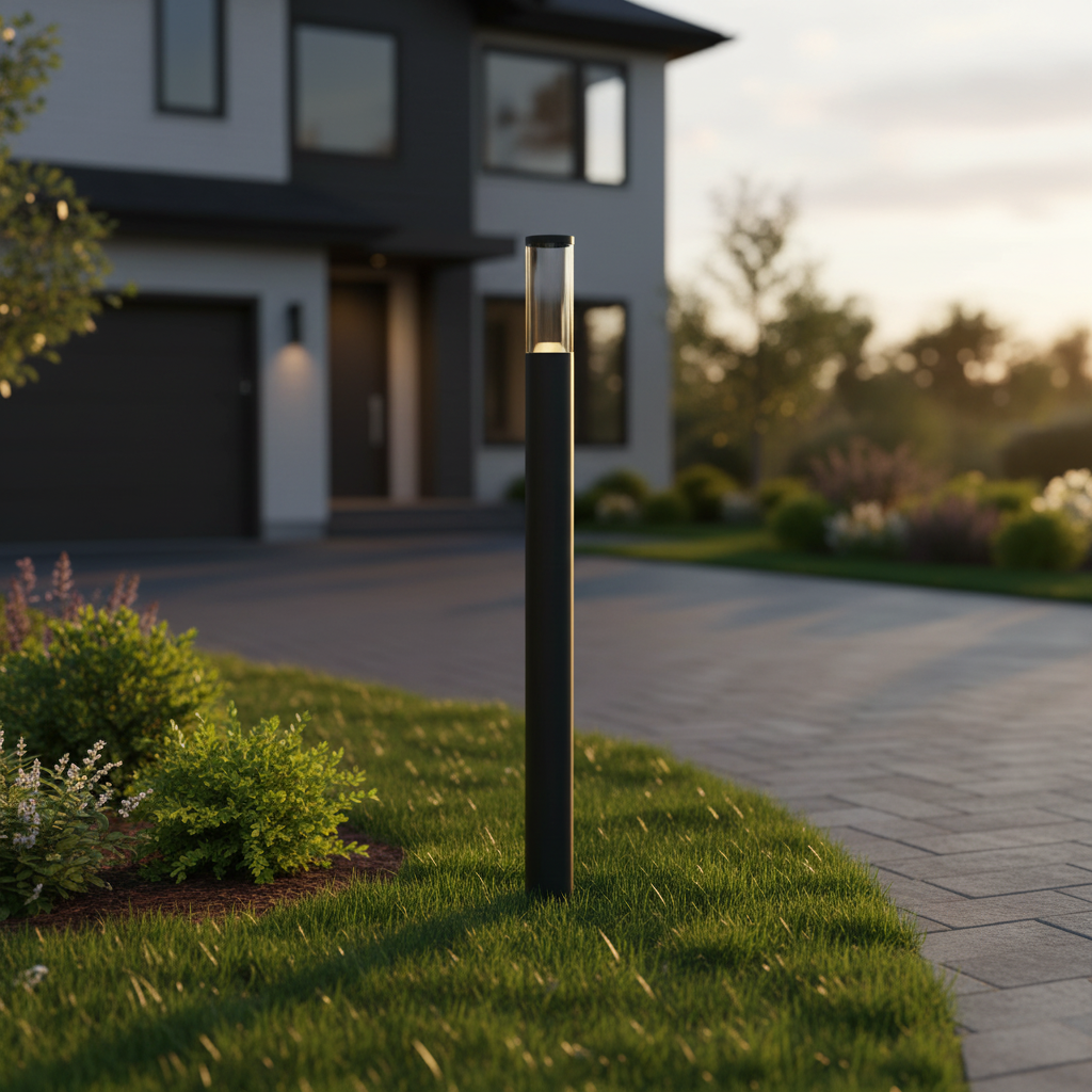 Eurolux Salle Outdoor Floor Light Black E27-O661