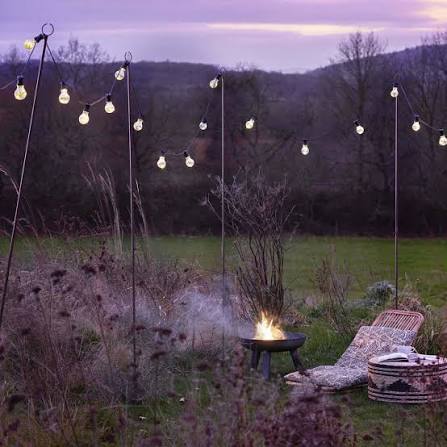 10m 20 Bulbs Plug-In LED Festoon String Light (2 Years Warranty).