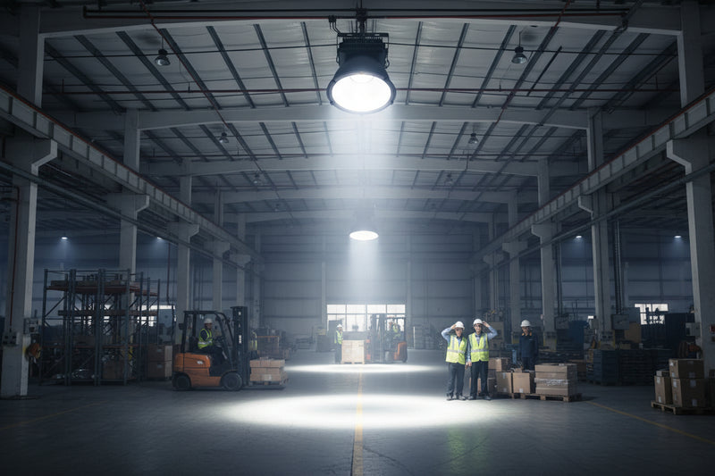 200W High bay industrial LED flood light-IP65-6500K.