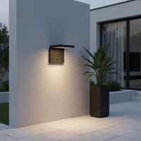 Eurolux Spiante Solar Wall Light Black-O663