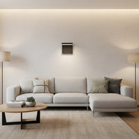 Eurolux Spiante Solar Wall Light Black-O663