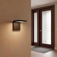 Eurolux Spiante Solar Wall Light Black-O663