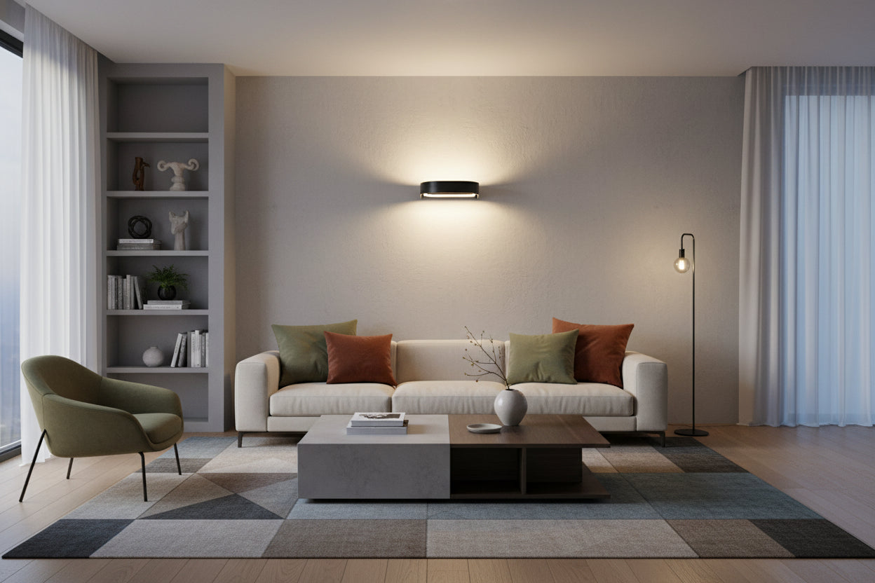 Eurolux Fele Adjustable Wall Light Black LED 13.5w-O658