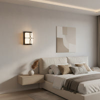 Eurolux Lone Deco Outdoor Wall Light Black LED 10w-O673