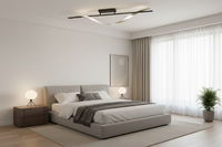Eurolux Conaprato C/Light Black/Brushed Brass LED-C758