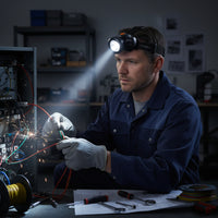 Rechargeable Headlamp with Charger LED 3w.