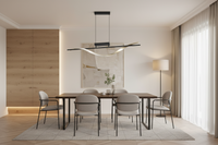 Eurolux Conaprato C/Light Black/Brushed Brass LED-C758