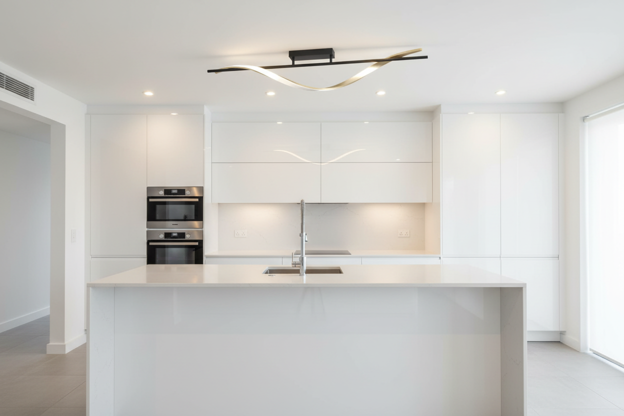Eurolux Conaprato C/Light Black/Brushed Brass LED-C758