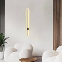 Eurolux Nevo Backlit Wall Light Black LED 15w-W674