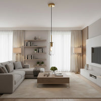Eurolux Vetra 1 Pendant Gold E27 1x40w-P1362