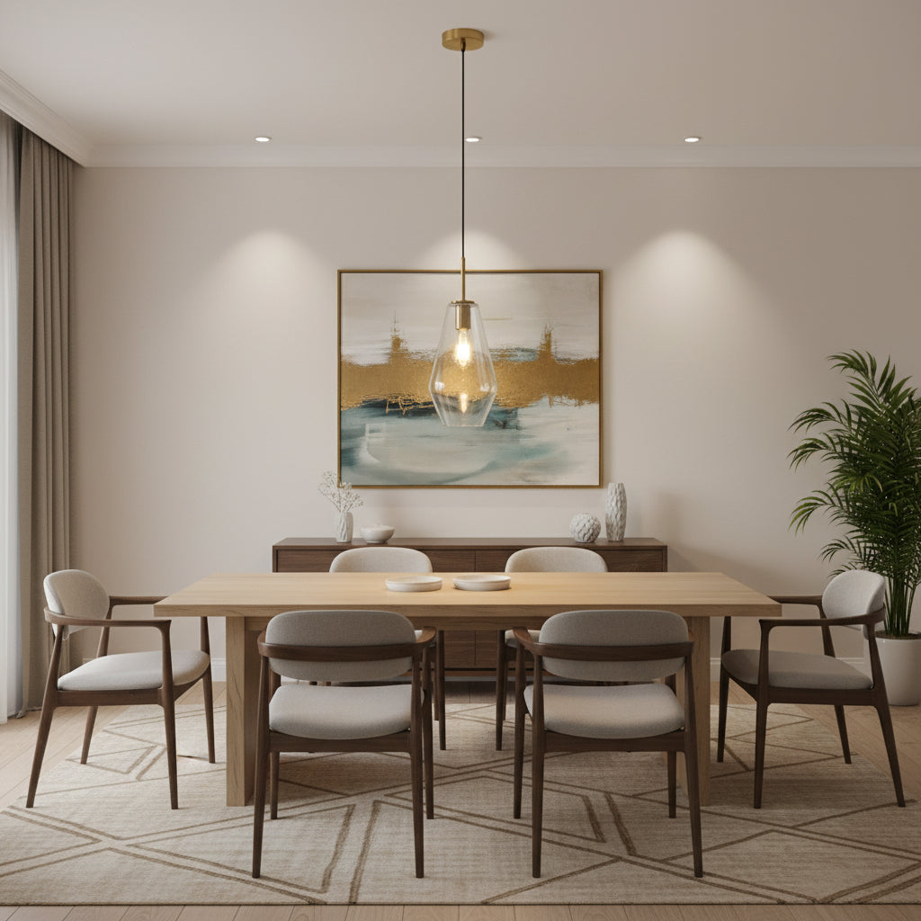 Eurolux Vetra 1 Pendant Gold E27 1x40w-P1362