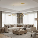 Eurolux Drift Pendant Gold LED 32w 3000K-P1364