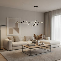 Eurolux Drift Pendant Black LED 32w 3000K-P1364B