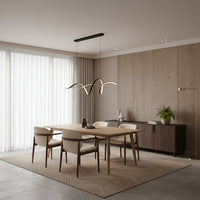 Eurolux Drift Pendant Black LED 32w 3000K-P1364B