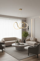 Eurolux Aeris Pendant Gold LED 30w 4000K-P1375