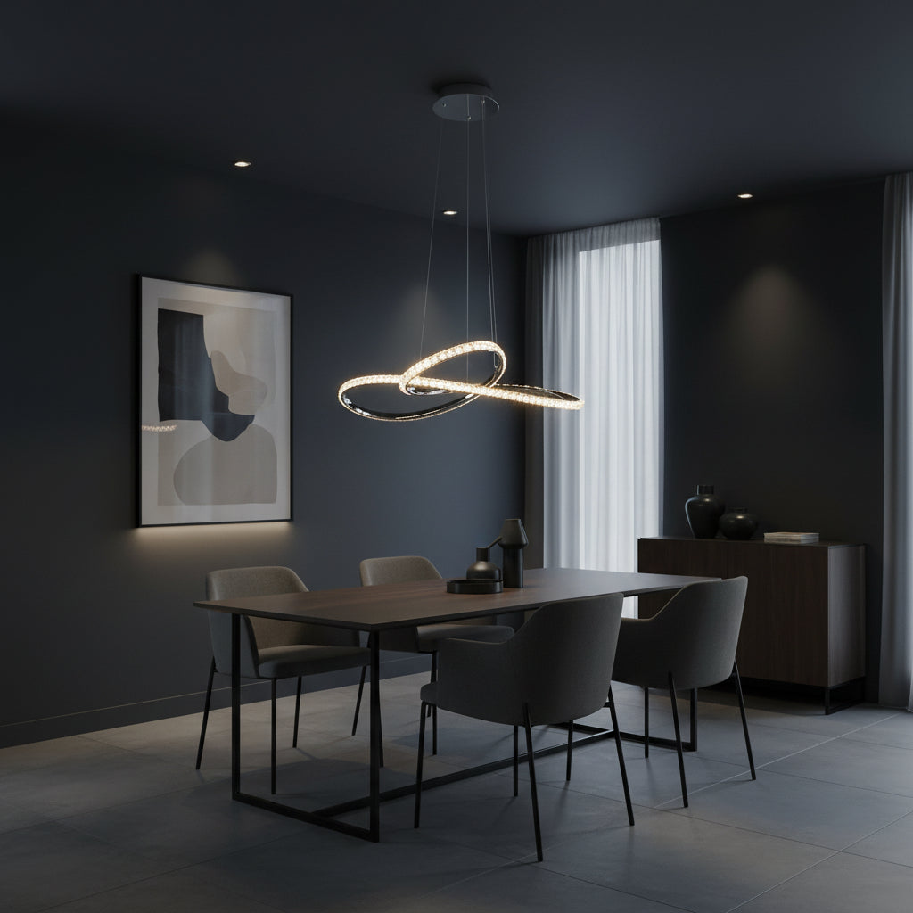 Eurolux P1373 Brillia Pendant Chrome LED 40w 4000K-P1373