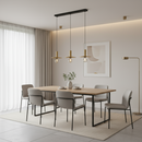 Eurolux Escandell 3 LT Pendant Brushed Brass-P1346