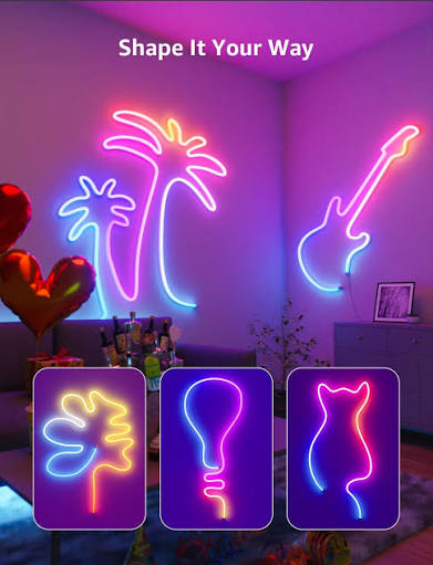 10M Smart Neon Led Strip Light, USB Powered LED RGB Magic light.