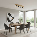 Eurolux Townshend 3 LT Spotlight Oak/Black-S453