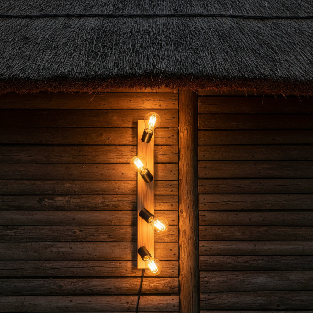 Eurolux Townshend 3 LT Spotlight Oak/Black-S453