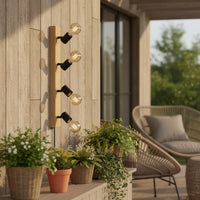 Eurolux Townshend 3 LT Spotlight Oak/Black-S453