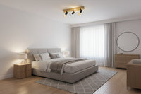 Eurolux Townshend 3 LT Spotlight Oak/Black-S452