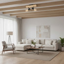Eurolux Townshend3 2 LT Spotlight Black/Brown-S451