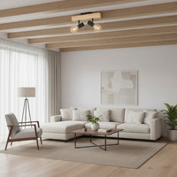 Eurolux Townshend3 2 LT Spotlight Black/Brown-S451