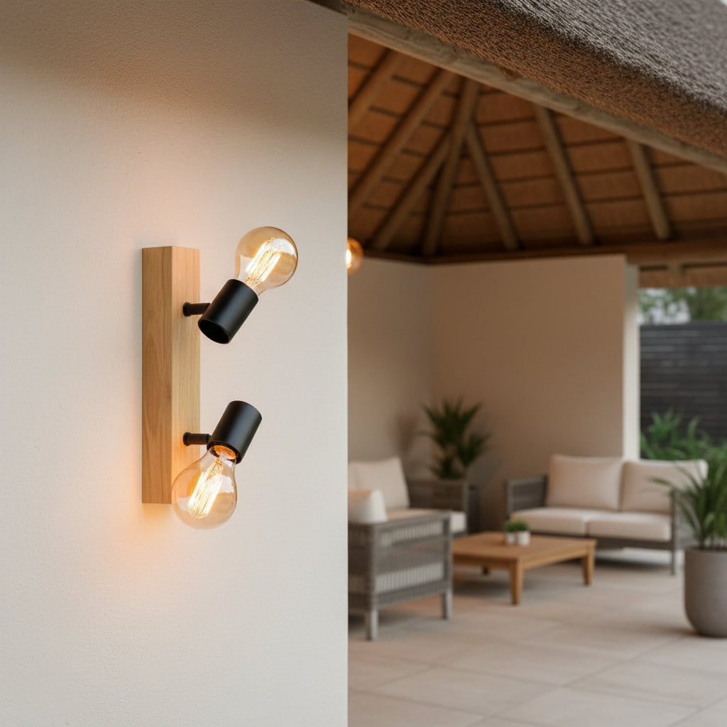 Eurolux Townshend3 2 LT Spotlight Black/Brown-S451