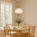 Eurolux Summerhill 1 LT Pendant White/Wood-P1354