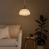 Eurolux Summerhill 1 LT Pendant White/Wood-P1354