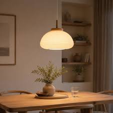 Eurolux Summerhill 1 LT Pendant White/Wood-P1354