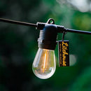 100m 200 Bulbs Plug-In LED Festoon String Light(1 year warranty).