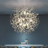 Crystal Fireworks Pendant Lamp -5976/450 SILVER