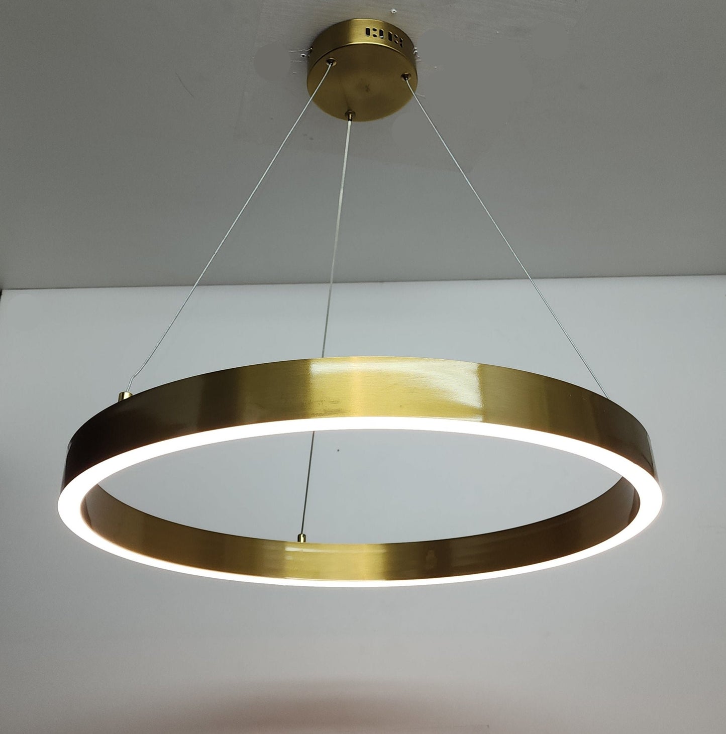 Modern Golden ring LED dining lamp JMX23327/1PM. Mr.Smart SA's Best Online Shopping Store.