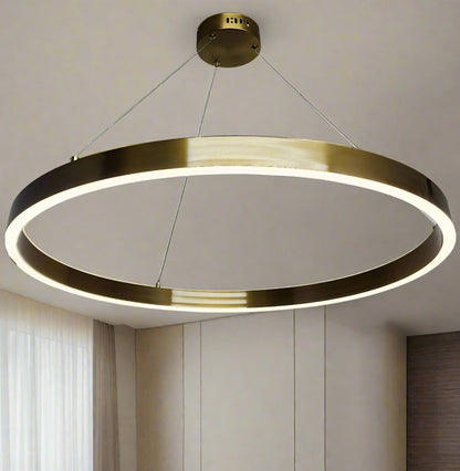 Modern Golden ring LED dining lamp JMX23327/1PL. Mr.Smart SA's Best Online Shopping Store.