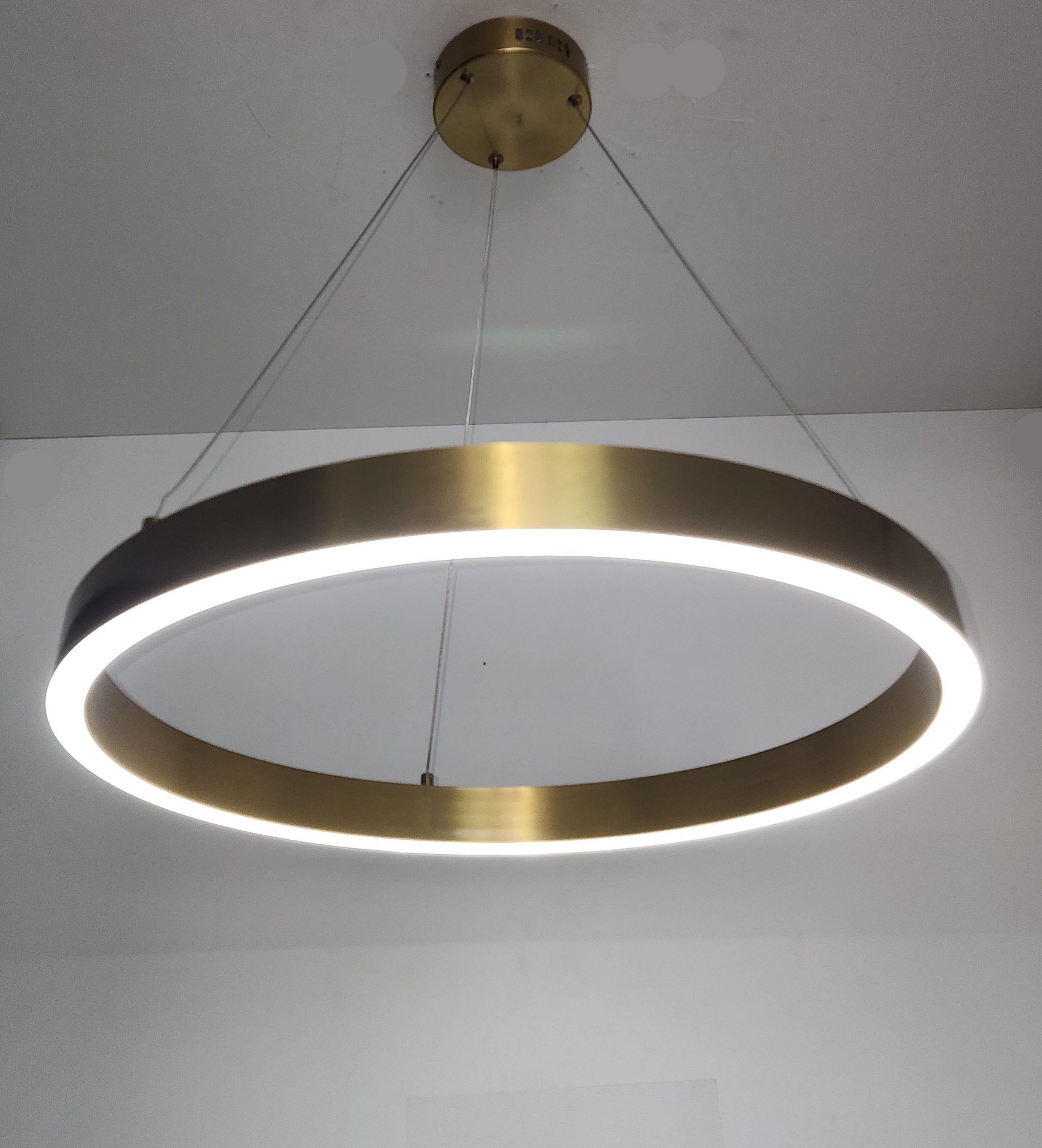 Modern Golden ring LED dining lamp JMX23327-1PM. - Mr.Smart SA's Best Online Shopping Store