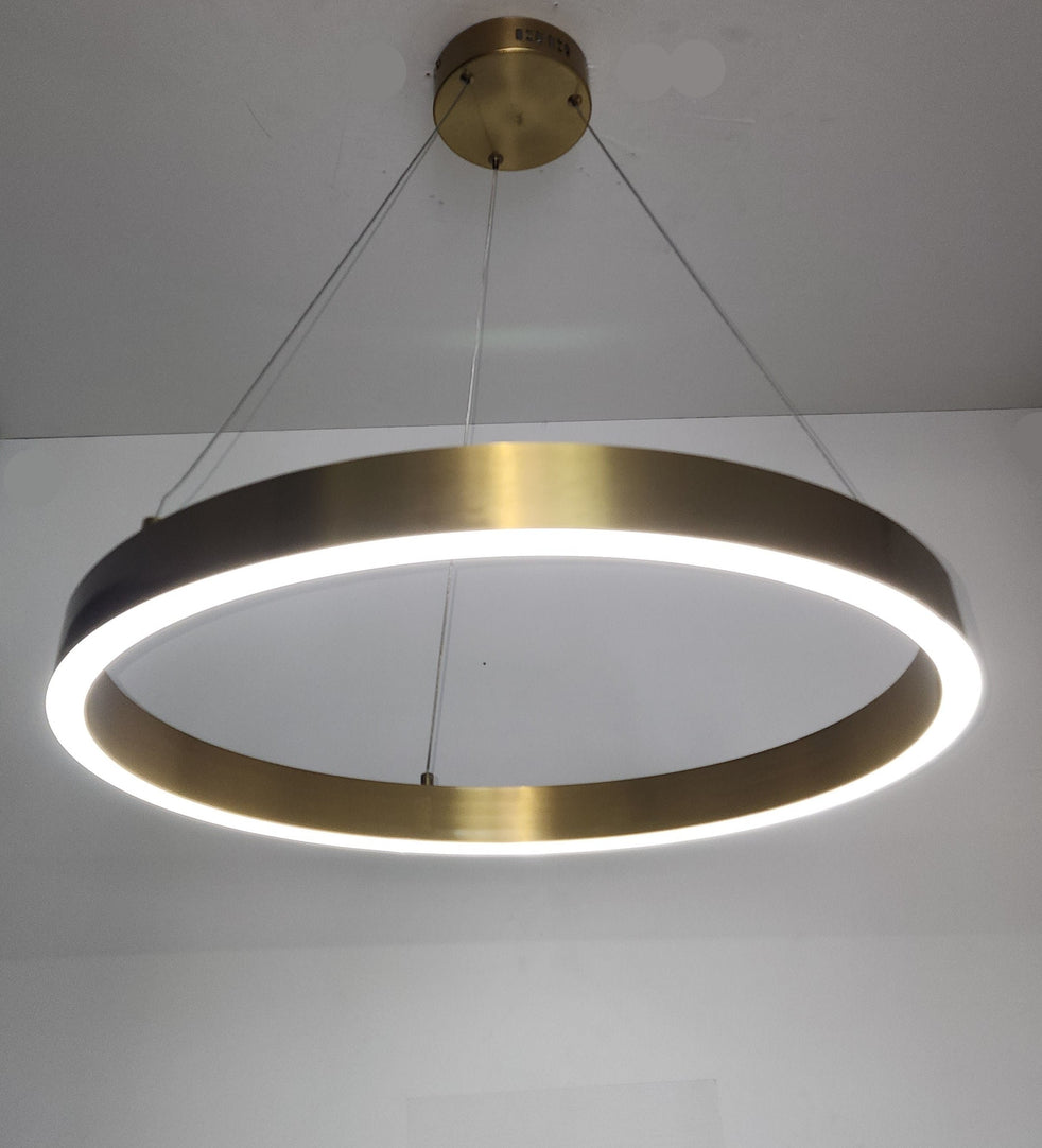 Modern Golden ring LED dining lamp JMX23327-1PM.