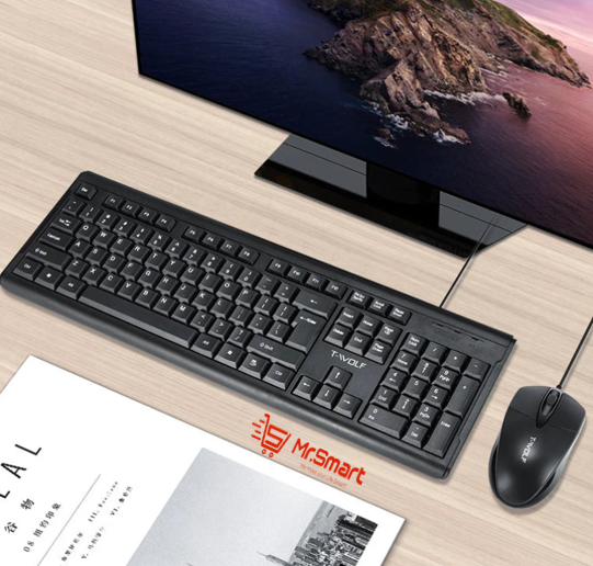 TF500 Business Wired Keyboard And Mouse. Mr.Smart SA's Best Online Shopping Store.