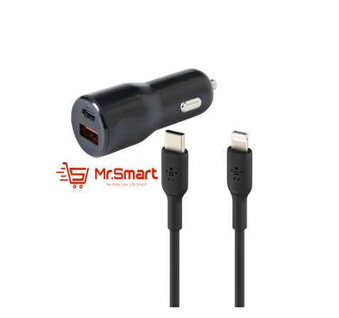 18W PD High Power Car Charger (For Iphone)