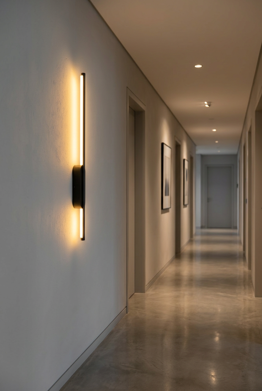 18W LED Wall Lamp-3000K-Black.