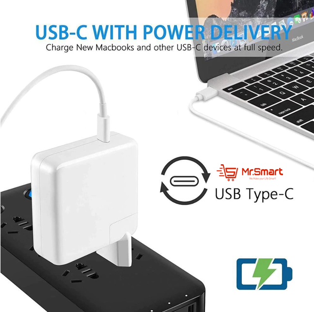 30W Type-C Macbook Charger. - Mr.Smart SA's Best Online Shopping Store.