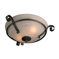 mr smart lightingMalaga ceiling light antique bronze E27 2x60W