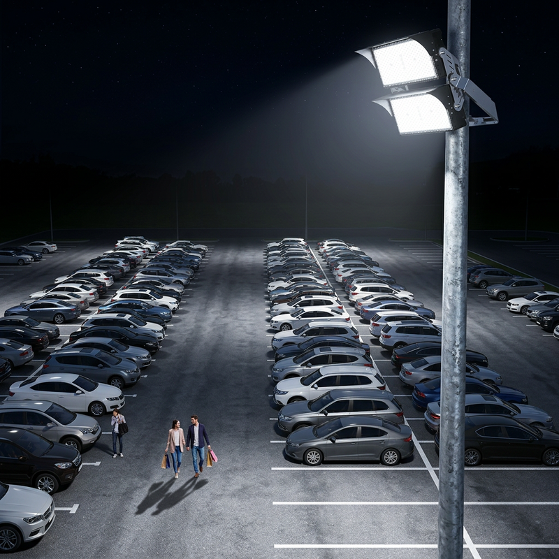 PIOLED 1200W STORM C-Modular X 2 Floodlight-IP67-5700K.