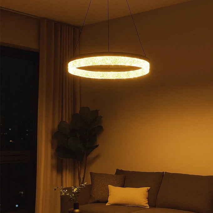 Eurolux Glint Pendant Black LED 30w 3000K-P1366