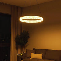 Eurolux Glint Pendant Black LED 30w 3000K-P1366
